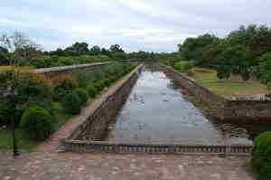 Moat and inner wall of Citadel
